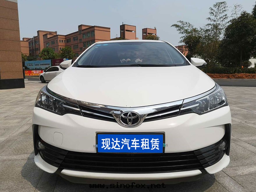 广州出(chū)租經(jīng)濟車型豐田(tián)卡(kǎ)羅拉轎車月租年(nián)租賃带(dài)司機(jī)长(cháng)期(qī)自(zì)駕租賃_广州租車包(bāo)車用車 首選广州現(xiàn)达(dá)租車公(gōng)司