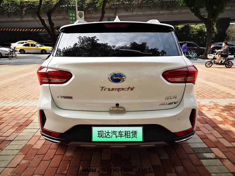 广州企業單位长(cháng)期(qī)年(nián)租新(xīn)能(néng)源混合動(dòng)力广汽傳祺GS4越野車自(zì)駕出(chū)租（5座）_广州租車包(bāo)車用車 首選广州現(xiàn)达(dá)汽車租賃公(gōng)司