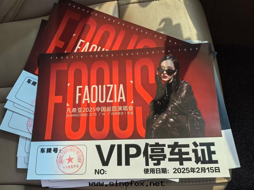 FOCUS ON FAOUZIA凡希亞 FOCUS 2025巡回(huí)演唱会(huì)广州站别克(kè)GL8商務(wù)車出(chū)租_广州用車 首選現(xiàn)达(dá)汽車租賃公(gōng)司